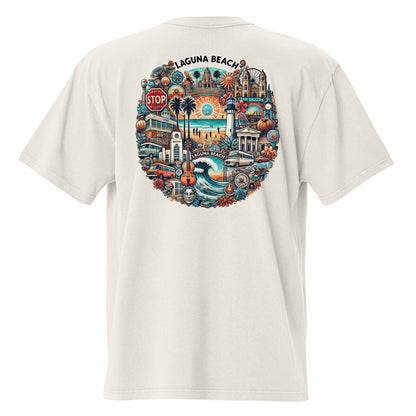 Laguna Beach, California Neighborhood II | Trillo™ Cali Collection | Oversized T-shirt