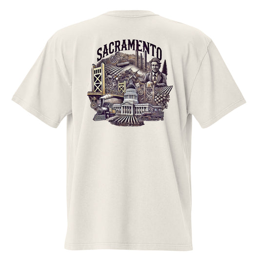 Sacramento, California II | Trillo™ Cali Collection | Oversized T-shirt