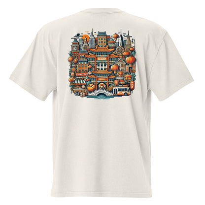 Chinatown, California Neighborhood | Trillo™ Cali Collection | Oversized T-shirt