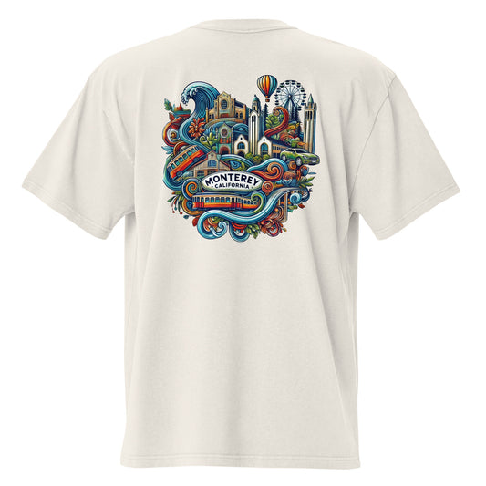 Monterey, California | Trillo™ Cali Collection | Oversized T-shirt