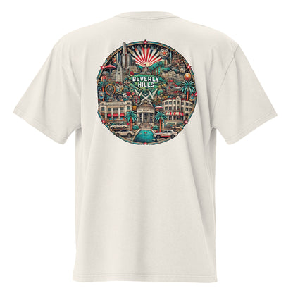 Beverly Hills, California Neighborhood | Trillo™ Cali Collection | Oversized T-shirt