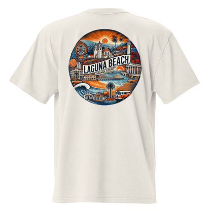 Laguna Beach, California Neighborhood II | Trillo™ Cali Collection | Oversized T-shirt