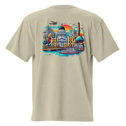 Sacramento, California | Trillo™ Cali Collection | Oversized T-shirt