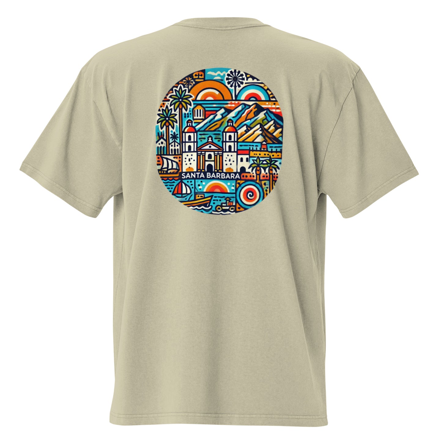 Santa Barbara, California | Trillo™ Cali Collection | Oversized T-shirt