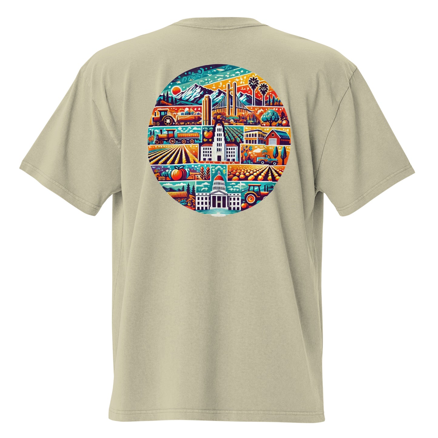 Visalia, California | Trillo™ Cali Collection | Oversized T-shirt