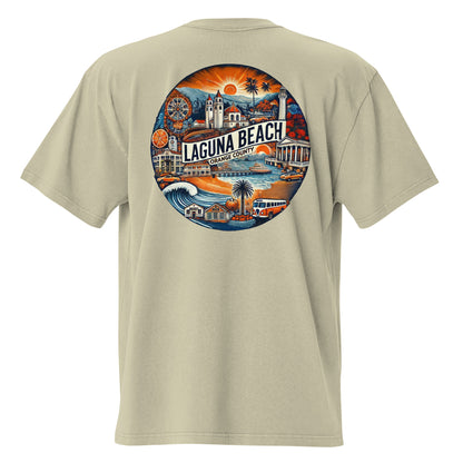 Laguna Beach, California Neighborhood II | Trillo™ Cali Collection | Oversized T-shirt