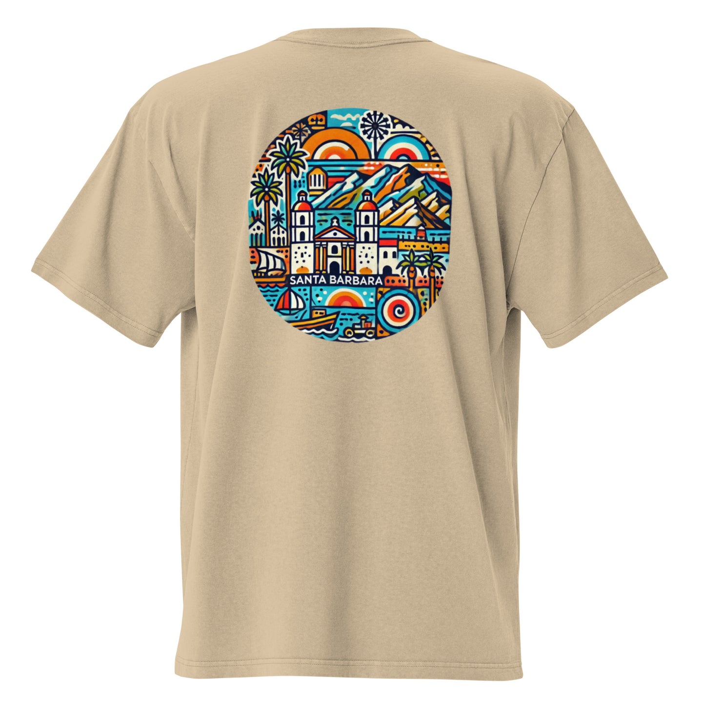 Santa Barbara, California | Trillo™ Cali Collection | Oversized T-shirt