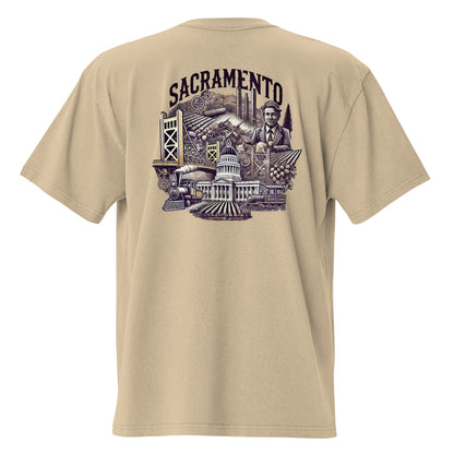 Sacramento, California II | Trillo™ Cali Collection | Oversized T-shirt