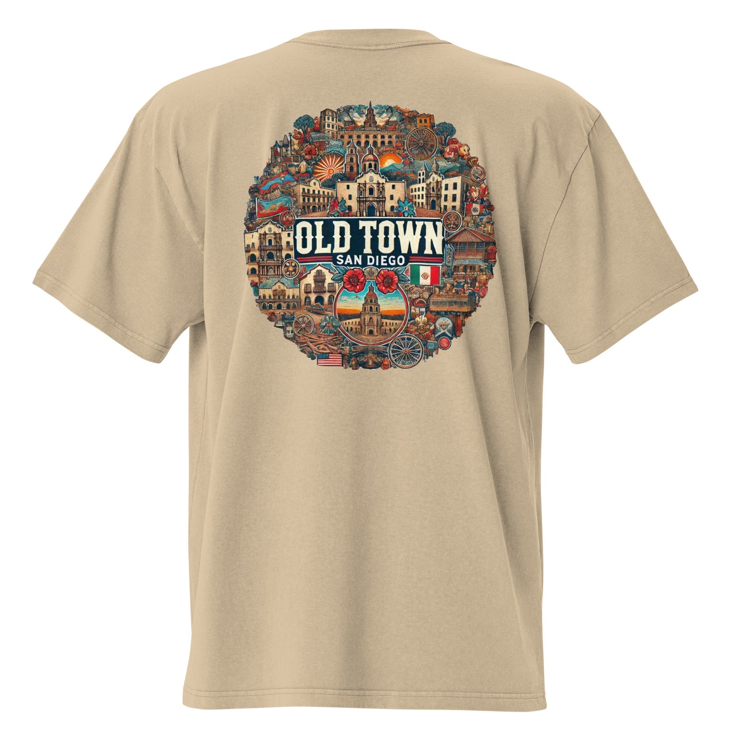 Old Town, California | Trillo™ Cali Collection | Oversized T-shirt