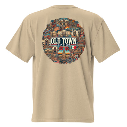 Old Town, California | Trillo™ Cali Collection | Oversized T-shirt