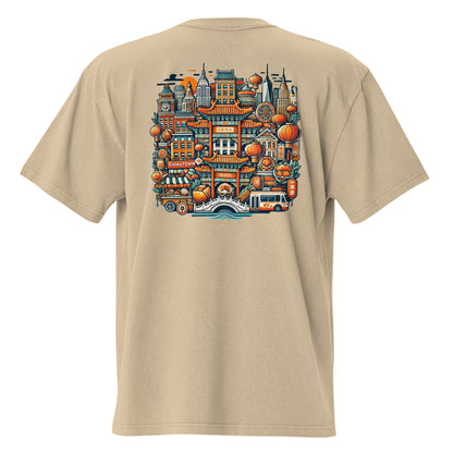 Chinatown, California Neighborhood | Trillo™ Cali Collection | Oversized T-shirt