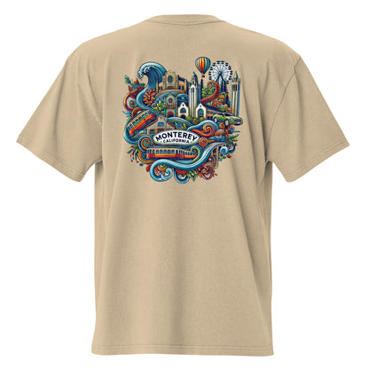 Monterey, California | Trillo™ Cali Collection | Oversized T-shirt