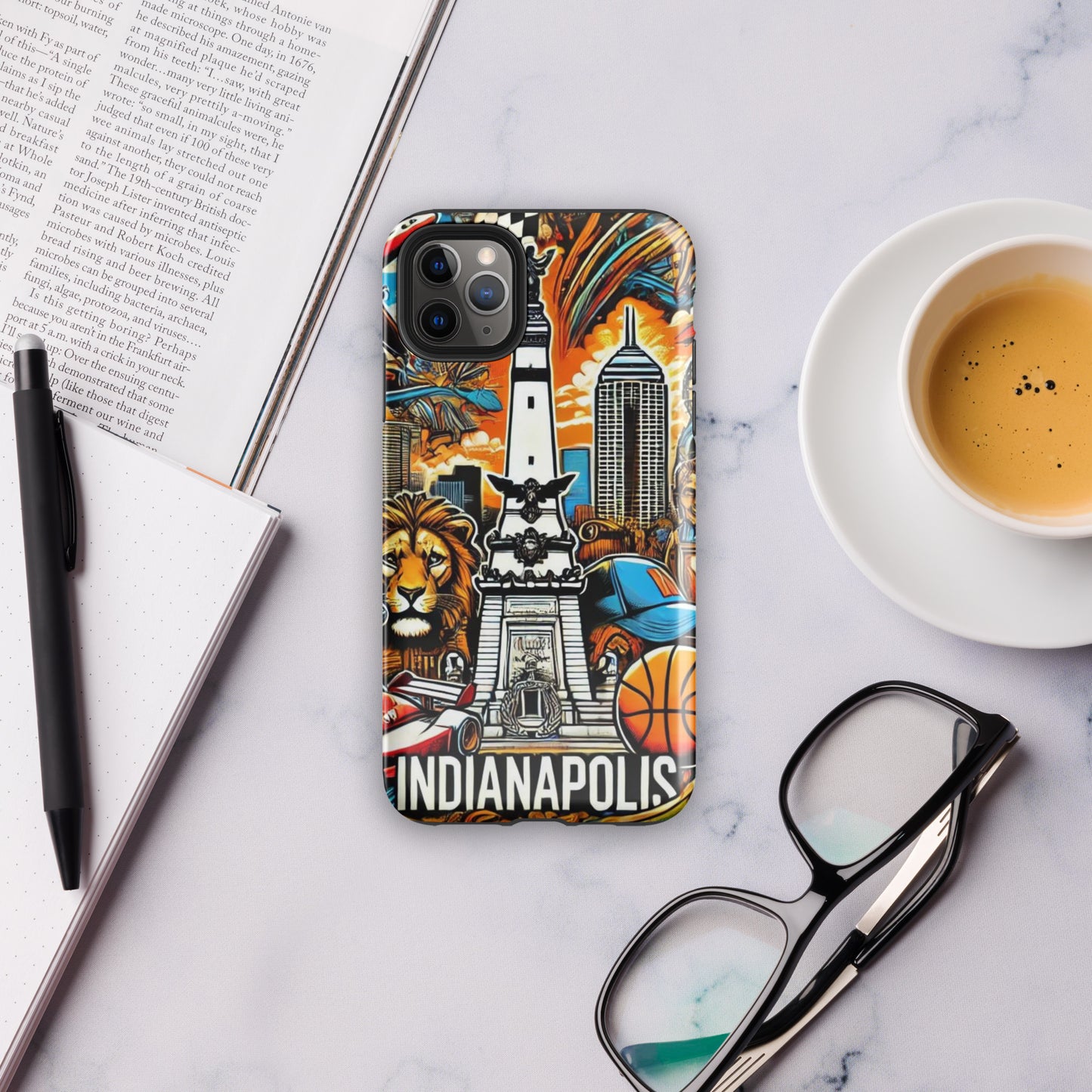 Indianapolois, Indiana Graphic | Trillo™ | Phone Case