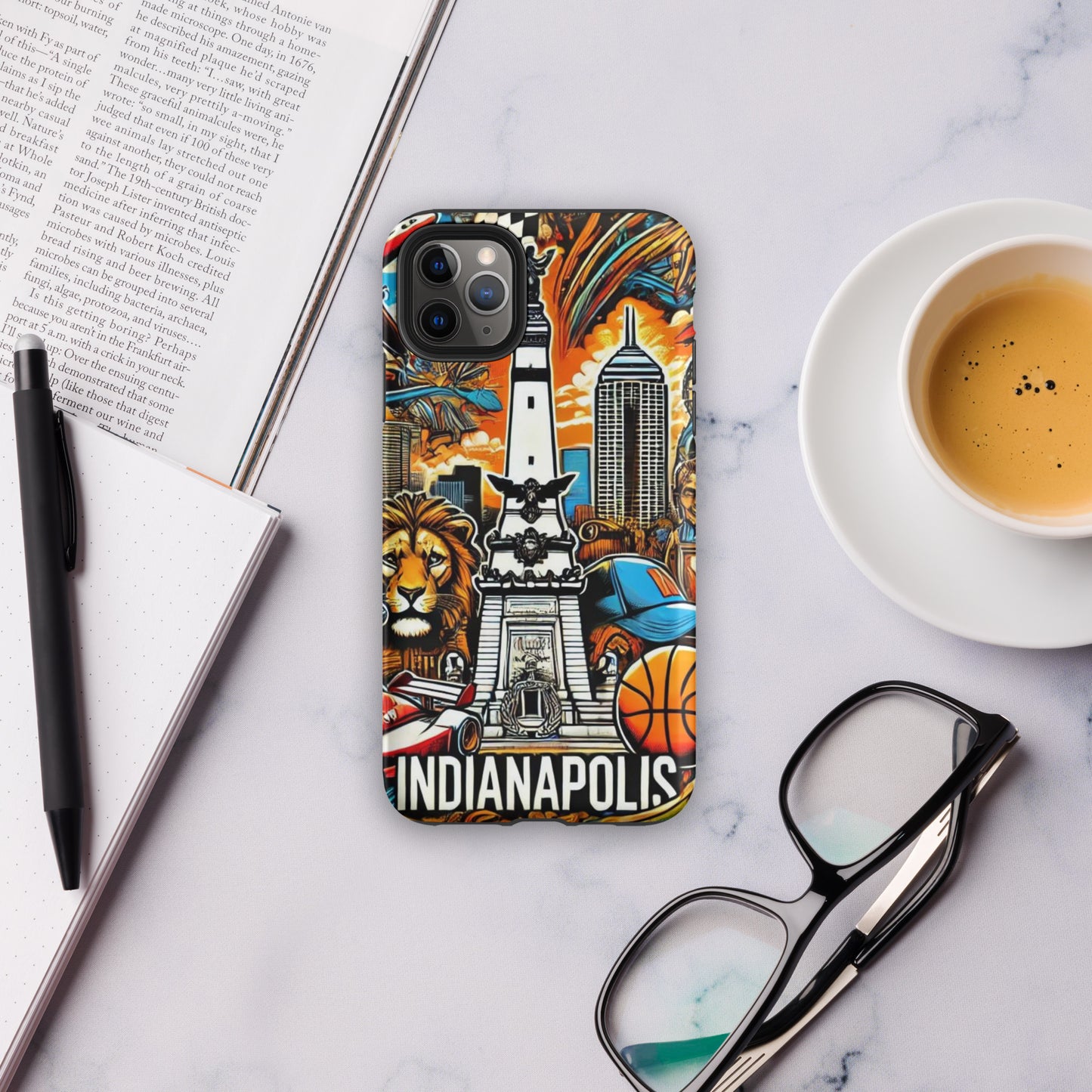 Indianapolois, Indiana Graphic | Trillo™ | Phone Case