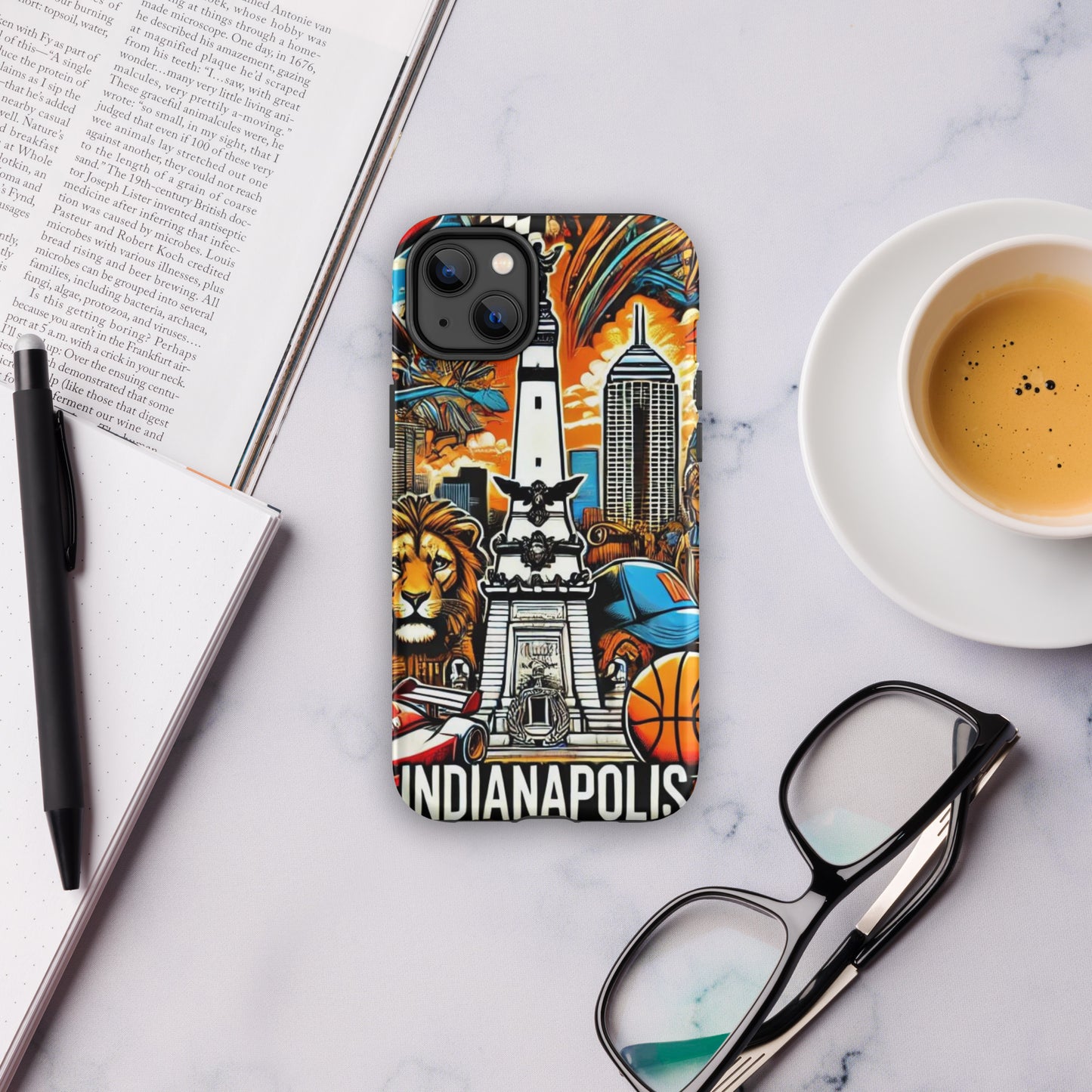 Indianapolois, Indiana Graphic | Trillo™ | Phone Case