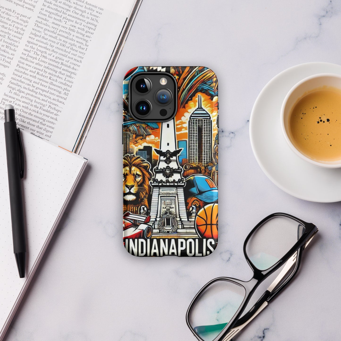 Indianapolois, Indiana Graphic | Trillo™ | Phone Case